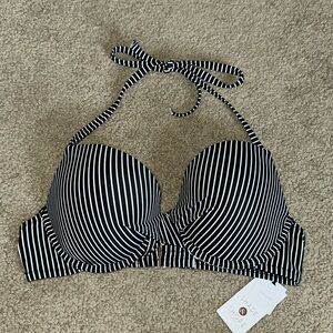 Target Bikini Top / Color: black & white / Size: 36C